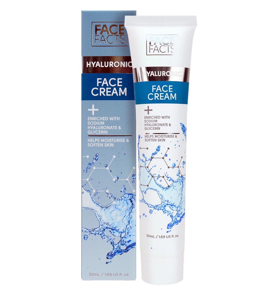 FACEFACTS HYALURONIC FACE CREAM 50mL