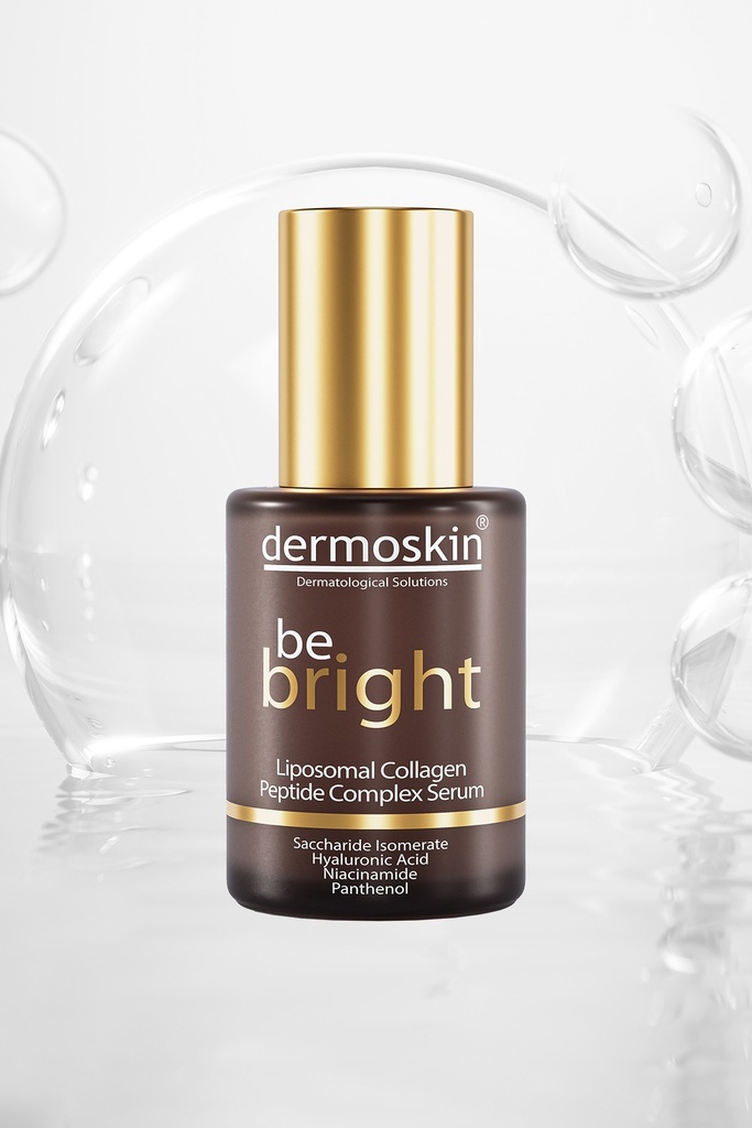 dermoskin be bright LIPOSOMAL COLLAGEN PEPTIDE COMPLEX SERUM 30ml