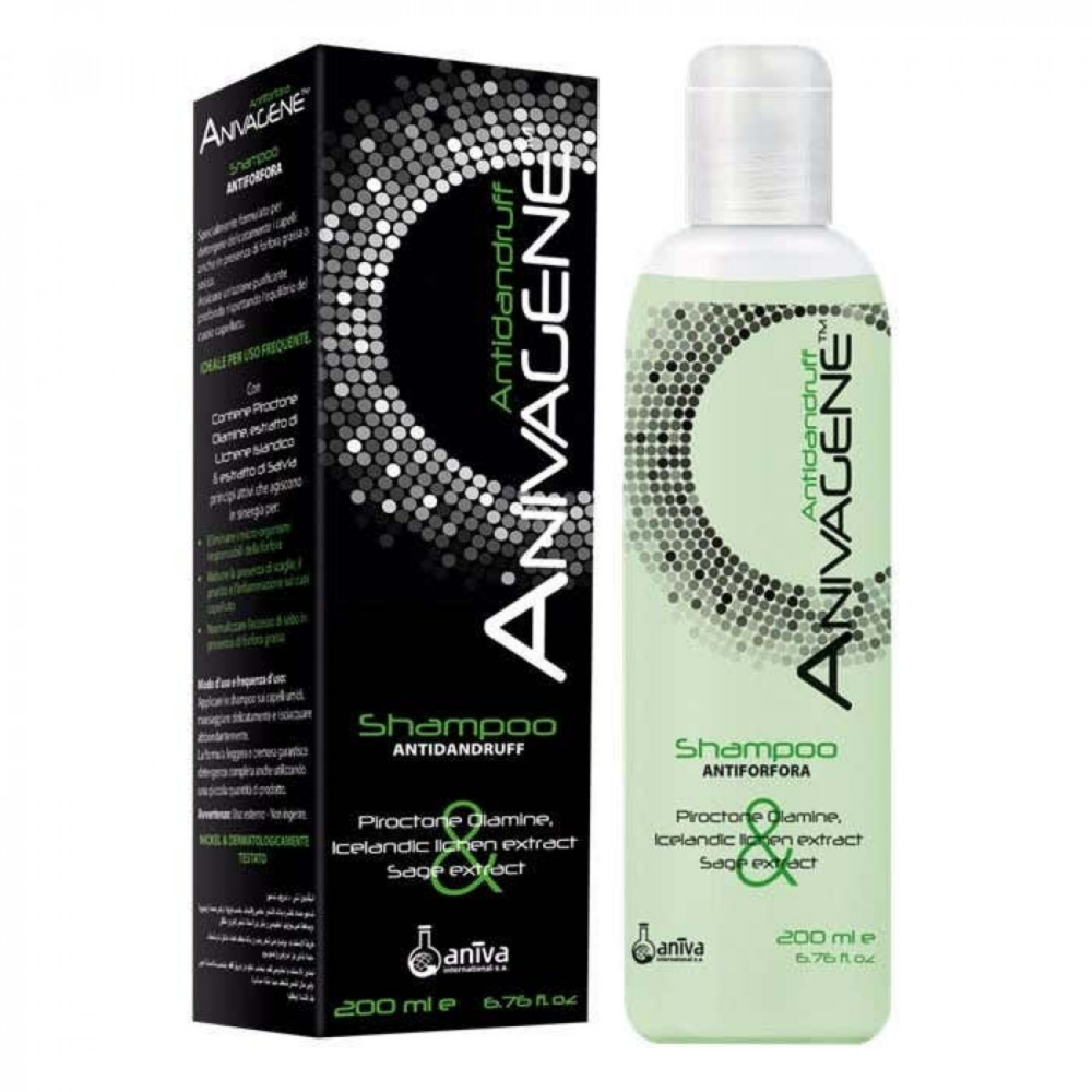 ANIVAGENE Shampoo FOR DANDRUFF 200 ml انيفاجين شامبو ضد القشرة 200 مل