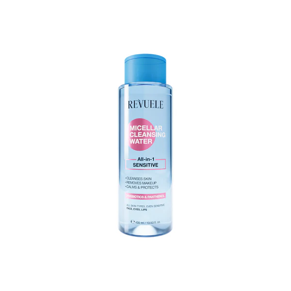 REVUELE MICELLAR CLEANSING WATER All-in-1 SENSITIVE 400 ml