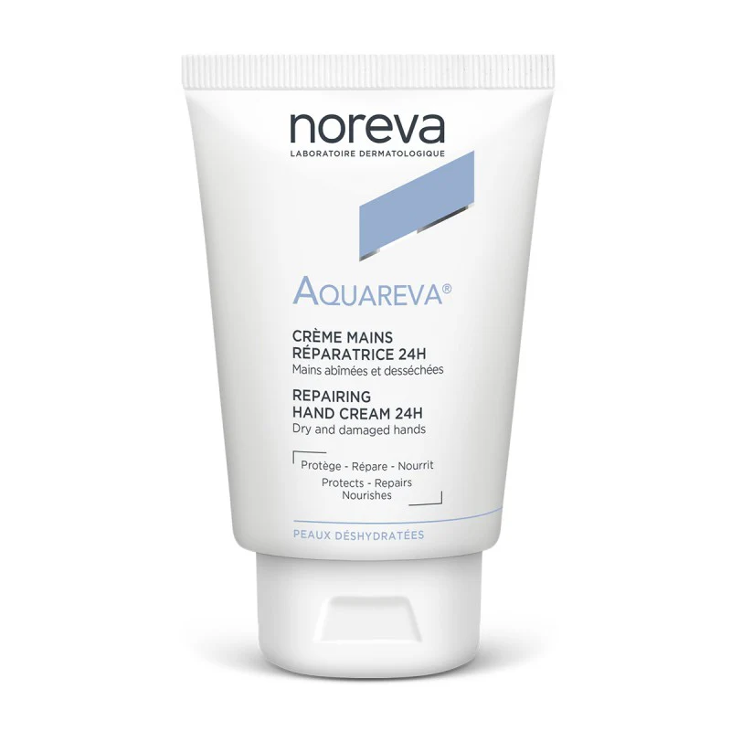 noreva AQUAREVA REPAIRING HAND CREAM 24H 50ml نوريفا اكواريف كريم اصلاح اليد ل24 ساعة 250 مل