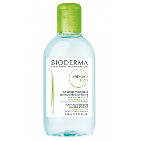 BIODERMA Sebium H2O Purifying micellar water 250 ml بيوديرما سيبيوم ماء ميسيلار 250 مل 