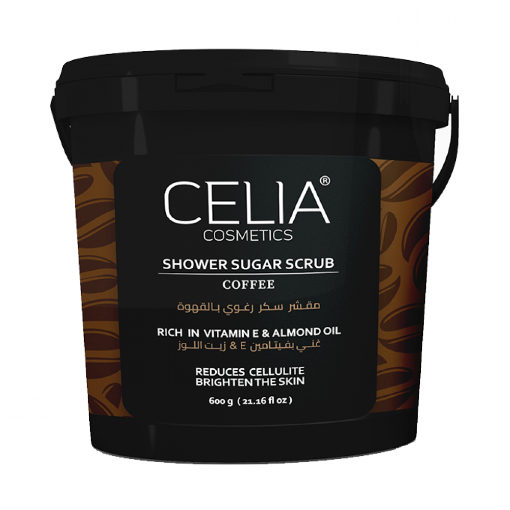 CELIA SHOWER SUGAR SCRUB COFFEE 600 g