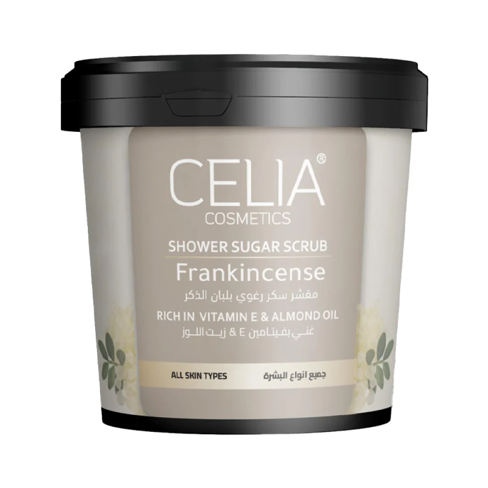 CELIA SHOWER SUGAR SCRUB Frankincense 600 g