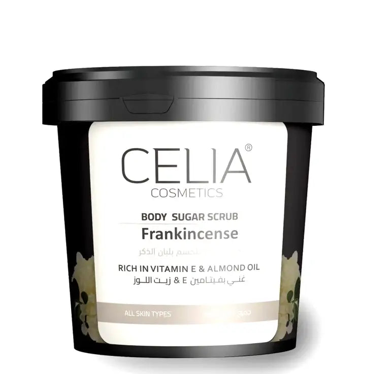 CELIA BODY SUGER SCRUB Frankincense 600 g