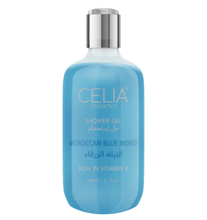 CELIA SHOWER GEL MOROCCAN BLUE INDIGO 500ml