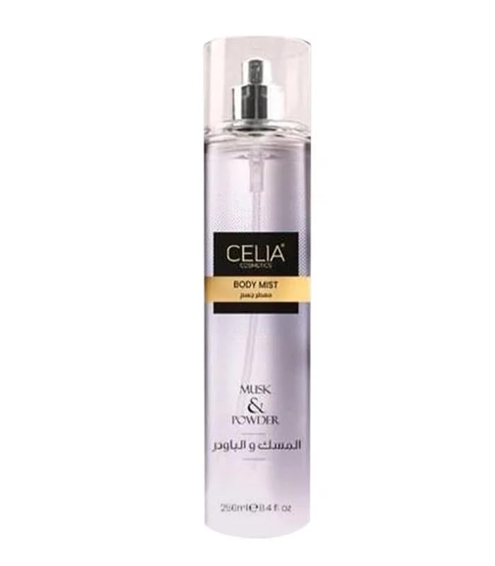 CELIA BODY MIST MUSK & POWDER 250ml