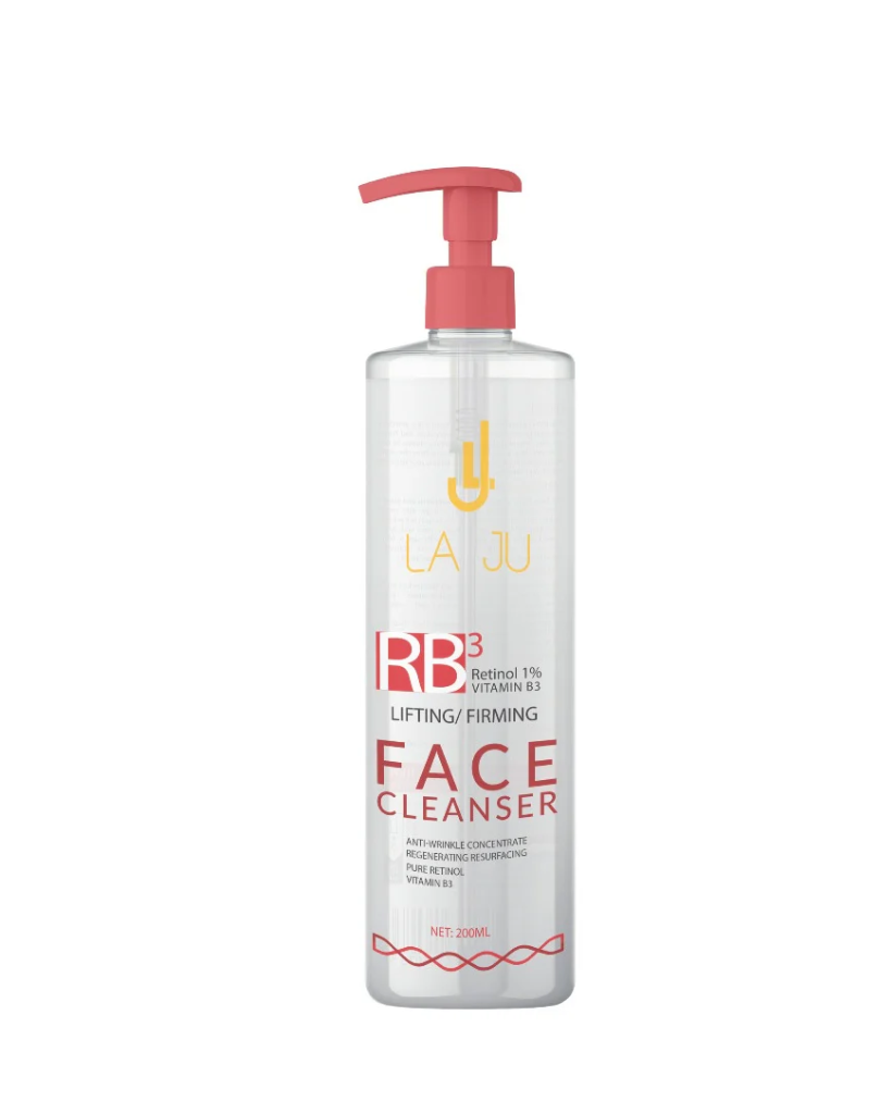 LA JU RB3 Retinol VITAMIN B3 FACE CLEANSER 200ML | لا جو غسول الريتينول 1% و نياسيناميد - 200 مل