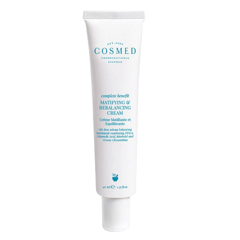 COSMED complete benefit MATIFYING & REBALANCING CREAM 40 ml كوزميد كريم كومبليت بينفت لاعادة التوازن للبشرة 40 مل