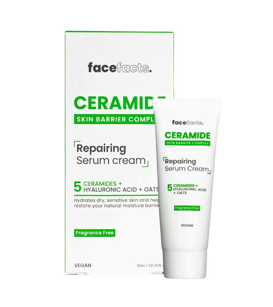 facefacts. CERAMIDE Repairing Serum cream 30mL