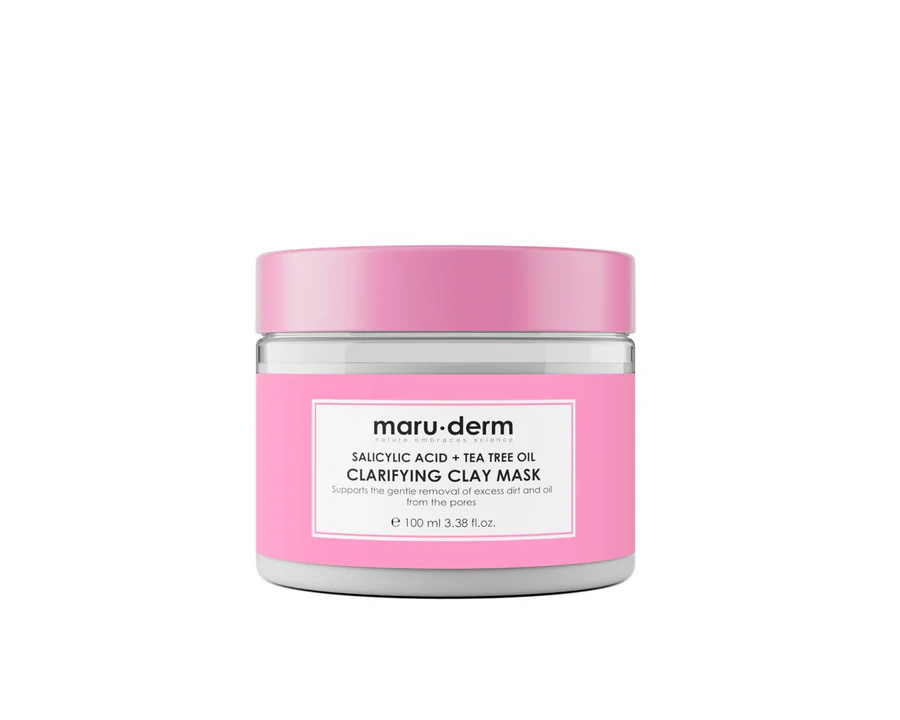 maru.derm SALICYLIC ACID + TEA TREE OIL CLARIFYING CLAY MASK 100 ml