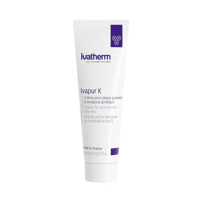 ivatherm Ivapur K Cream for acne-prone oily skin 30ml