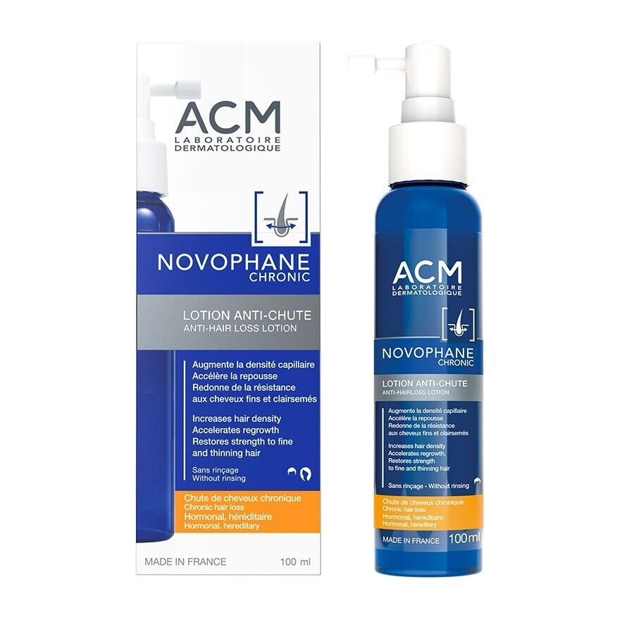 ACM NOVOPHANE CHRONIC ANTI-HAIR LOSS LOTION 100 ml اي سي ام نوفوفان لوشن لتساقط الشعر المزمن 100 مل