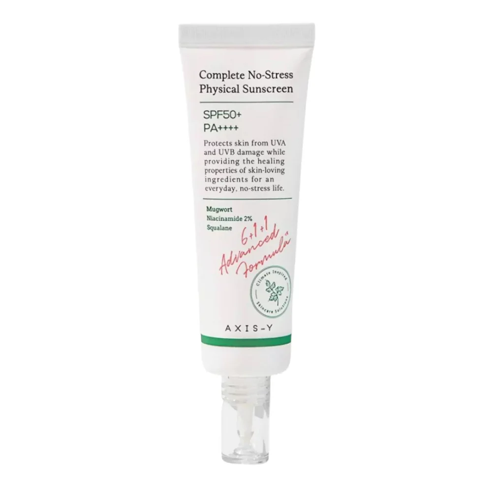 AXIS-Y Complete No-Stress Physical Sunscreen 50 ml اكسس-واي واقي شمسي فيزيائي spf 50+ - 50 مل