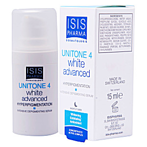 ISISPHARMA UNITONE 4 White advanced 15 ml ايزيس فارما موحد لون مطور 15 مل 