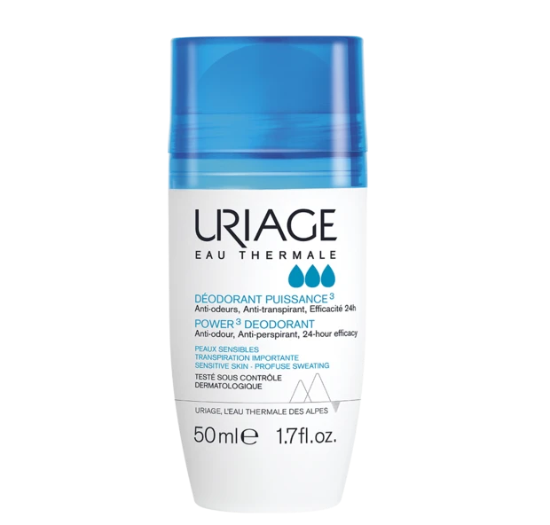 uriage power deodorant 50ml يورياج باور مزيل تعرق 50 مل