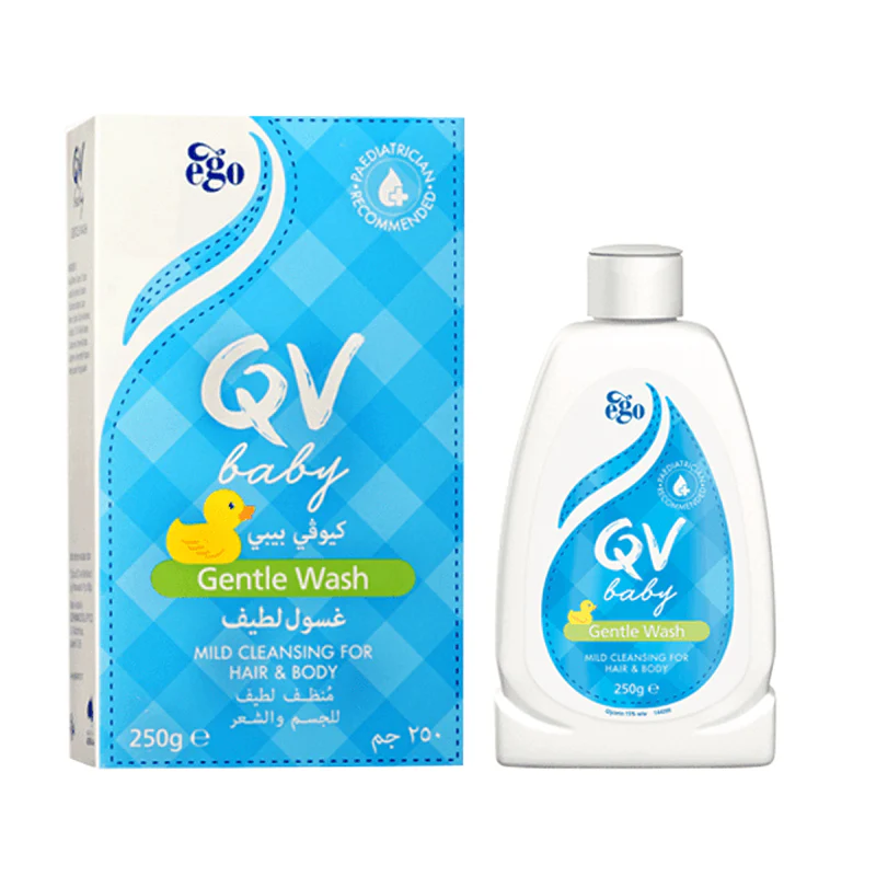 qv baby gentle wash 250g