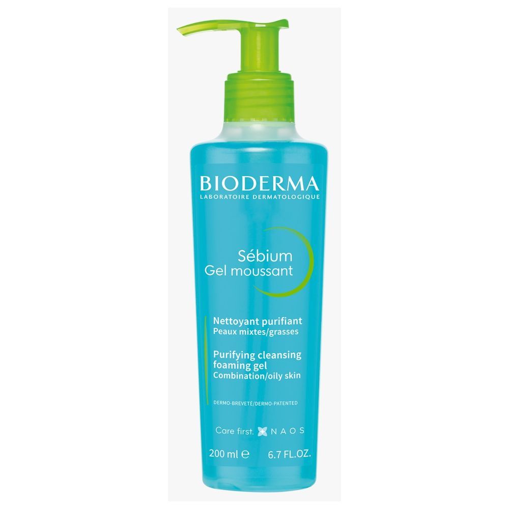 bioderma sebium gel moussant 200ml