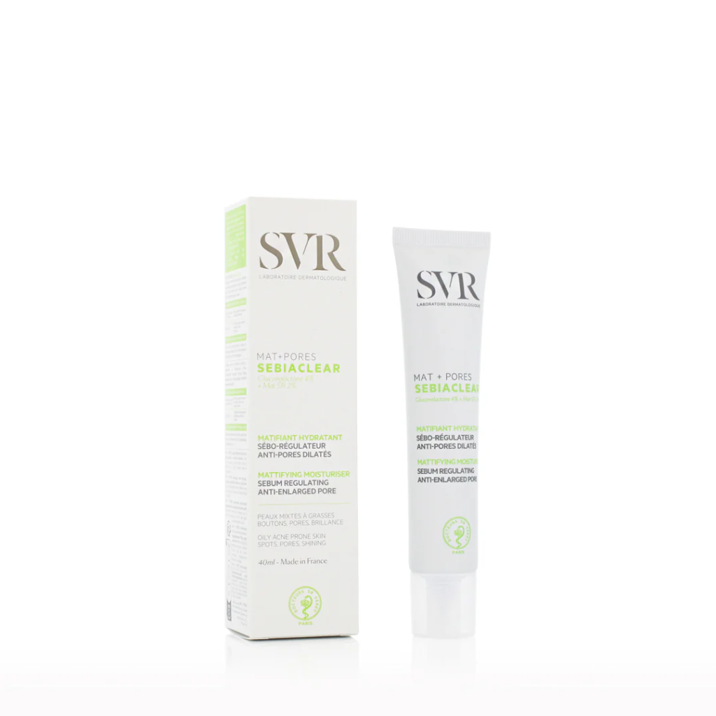 SVR SEBIACLEAR mat+ pores 40ml اس في ار سيبياكلير مات + بورز - 40 مل 