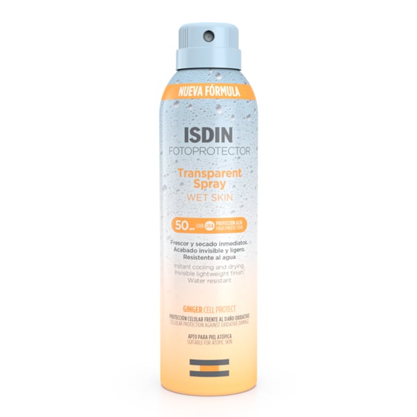 ISDIN واقي شمس +50 بخاخ شفاف
