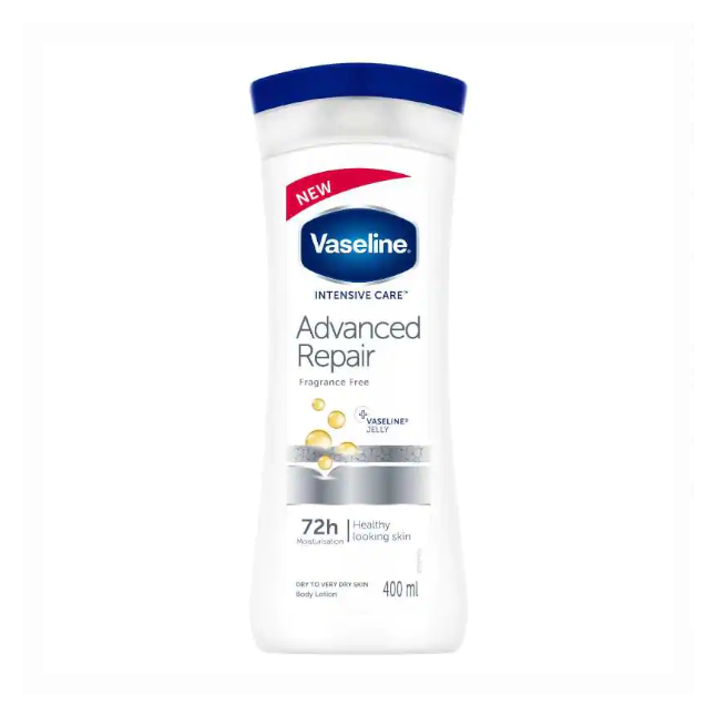 VASELINE ADVANCED REPAIR 400ml فازلين لوشن للجسم بالعناية المتقدمة 400 مل