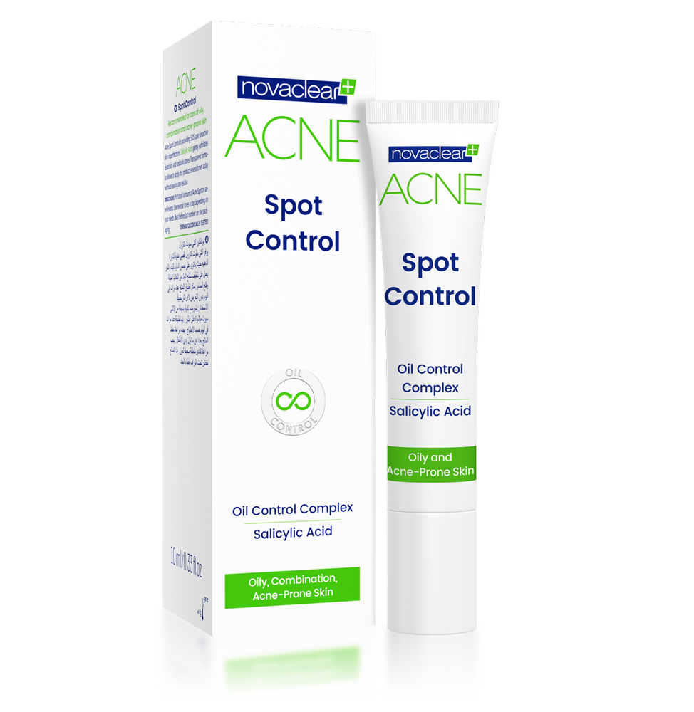 novaclear acne spot control 10ml نوفا كلير كريم التحكم بحب الشباب 10 مل