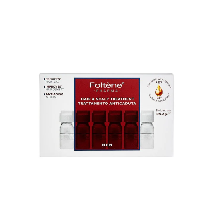 foltene hair and scalp treatment men 12vial