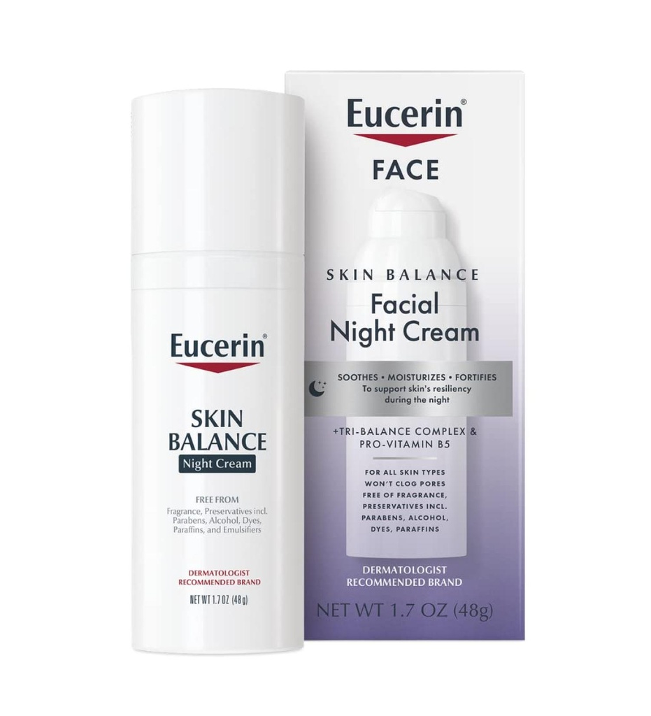 eucerin facial night cream 48g