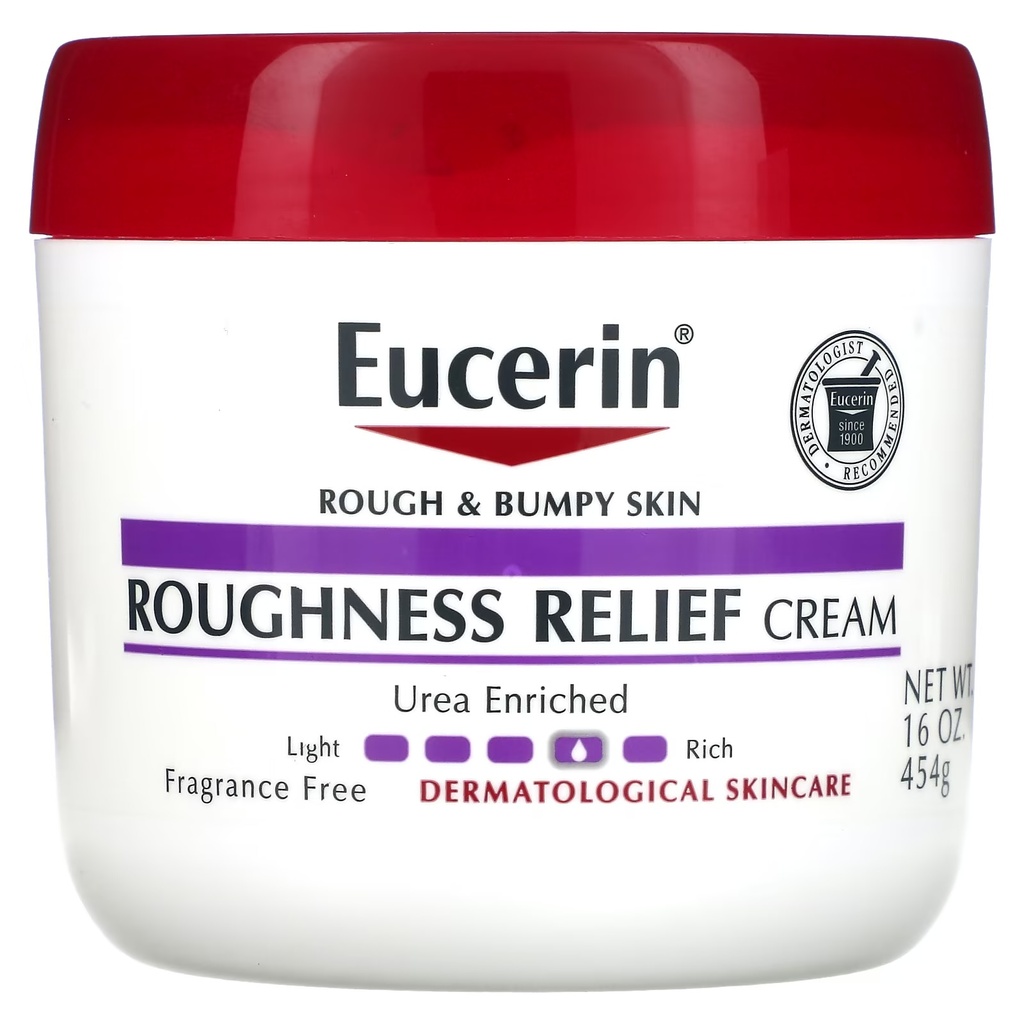 Eucerin roughness relief cream urea enriched 454g