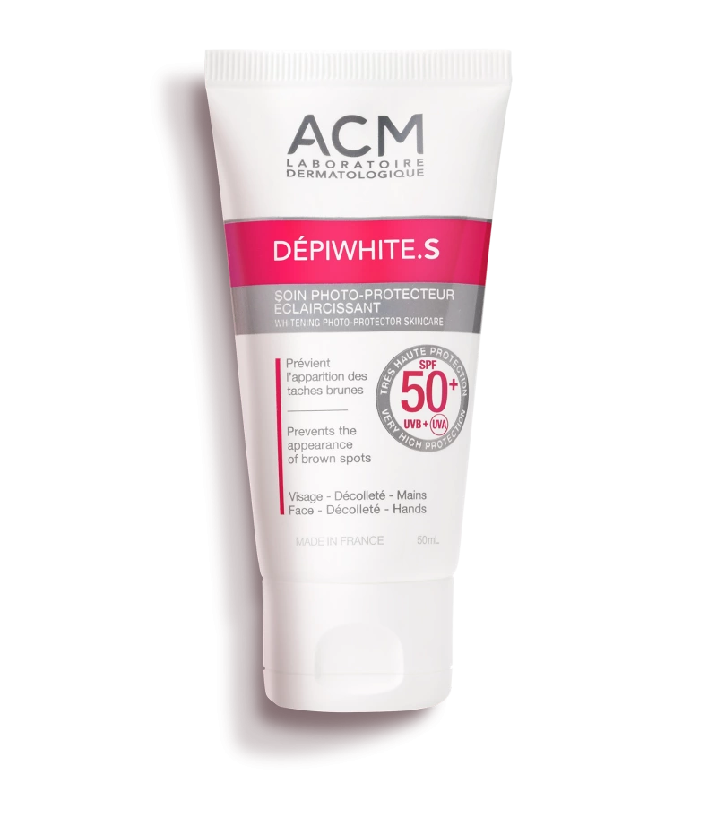 acm DEPIWHITE S whitening photo protector SPF50 50ml اي سي ام كريم الواقي من الشمس - 50 مل