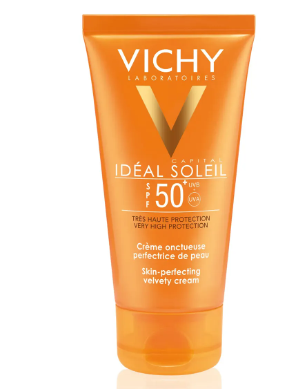 VICHY Capital Soleil cream SPF 50 50ml فيشي كريم واقي شمسي للبشرة المختلطة مع عامل حماية من الشمس 50 - 50 مل