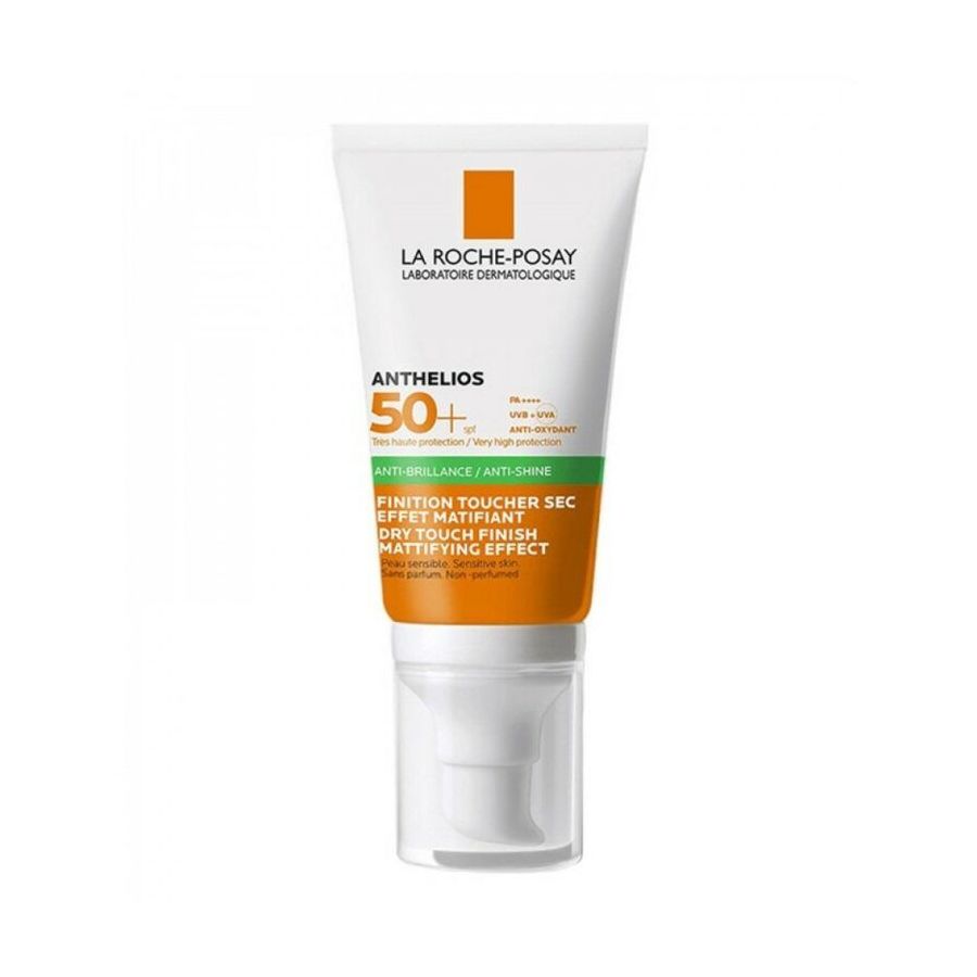 la roche posay anti shine dry touch spf 50 50ml لاروش بوزيه ضد اللمعان بلمسة مطفية وحماية من اشعة الشمس +50 50 مل