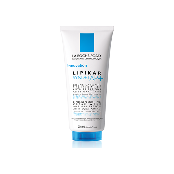 LA ROCHE-POSAY LIPIKAR syndet +AP 200ml لاروش بوزيه غسول للبشرة الحساسه و الجافه 200 مل