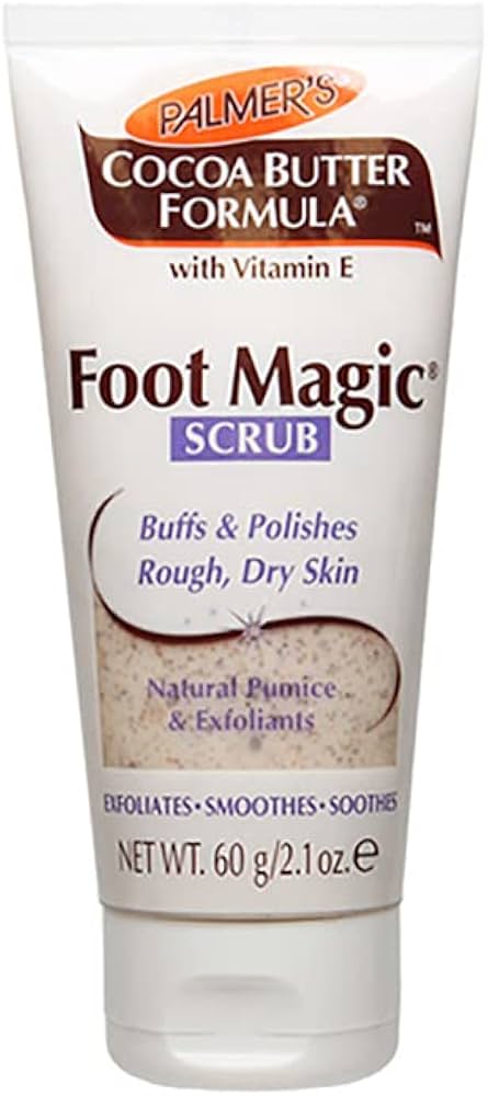 palmers foot magic scrub 60g