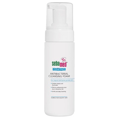 sebamed  antibacterial cleansing foam 150 ml