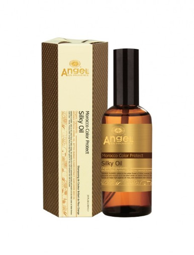 angel morocco color protect silky oil 100ml
