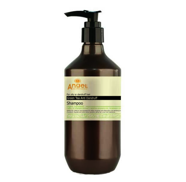 angel green tea anti dandruff shampoo 400ml