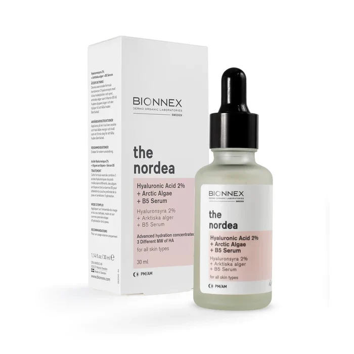 BIONNEX Nordea Hyaluronic acid 2% + Arcitic Algae + B5 serum 30ml