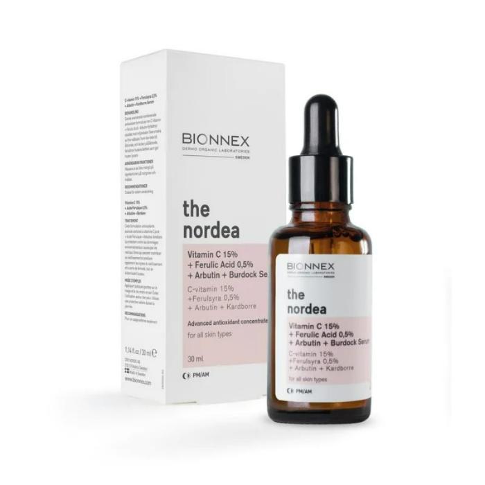 bionnex Nordea Vitamin C 15% + Ferulic Acid 0.5% + Arbutin + Burdock serum 30ml