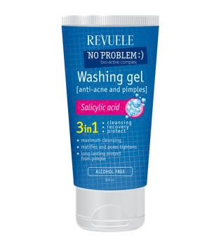 revuele facial wash gel 3in1 200ml ريفويل جل غسول الوجه 3 في 1 200 مل