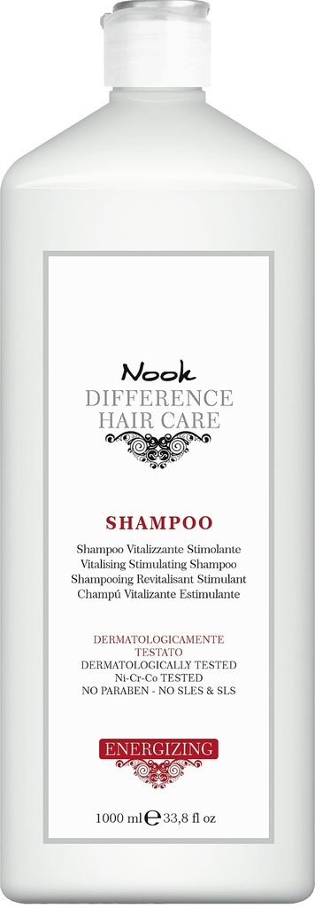 nook difference hair care energizing shampoo 1000ml