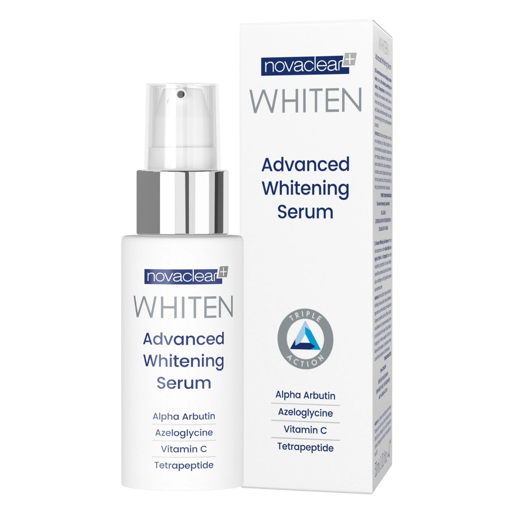 novaclear advanced whitening serum 30ml نوفاكلير سيروم التبييض المتقدم 30 مل