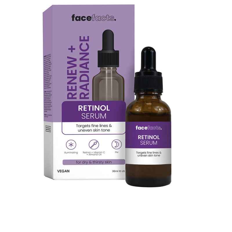 facefacts. RETINOL SERUM for dry & thirsty skin 30mL