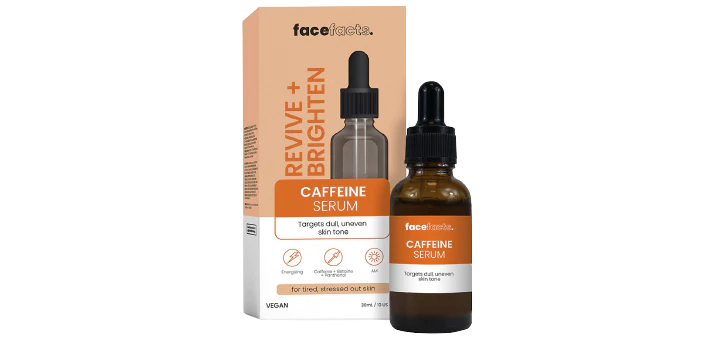 facefacts. CAFFEINE SERUM for tired, stressed out skin 30mL