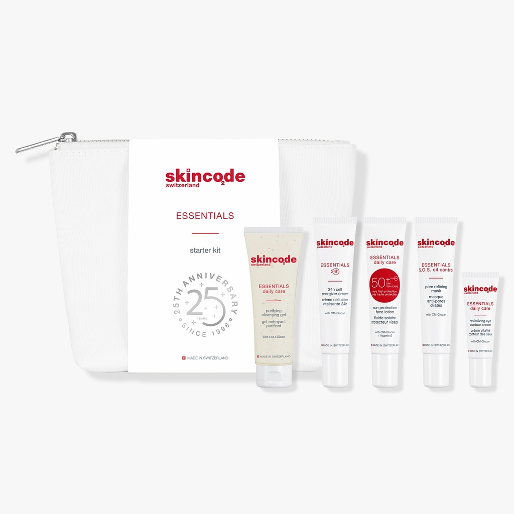 skincode ESSENTIALS starter kit