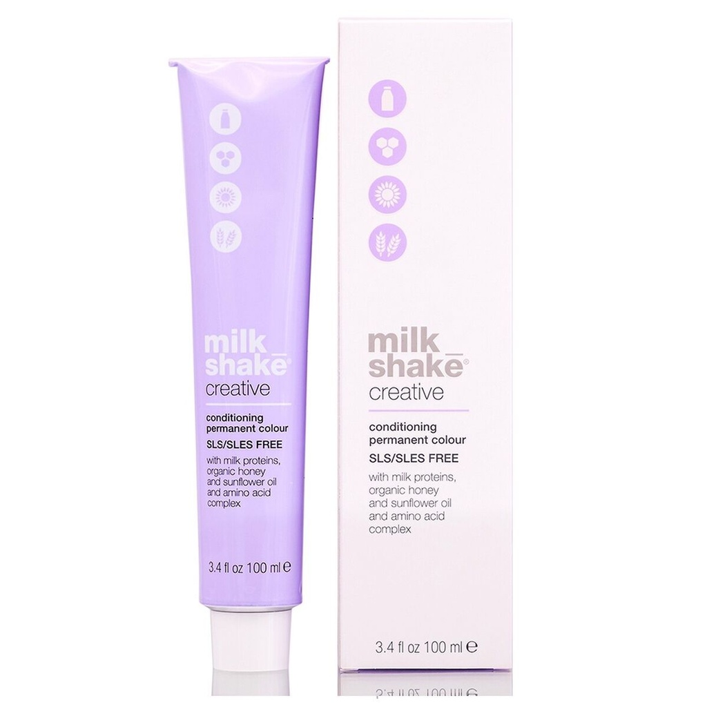 milk shake permanent hair color 8.1 ASH LIGHT BLOND