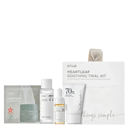 anua HEARTLEAF SOOTHING TRIAL KIT