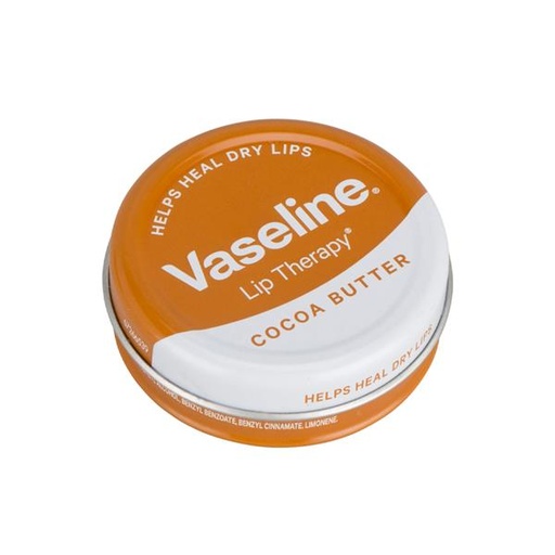 Vaseline lip therapy cocoa butter 20g فازلين مرطب الشفاه العلاجي للشفاه - 20 غرام