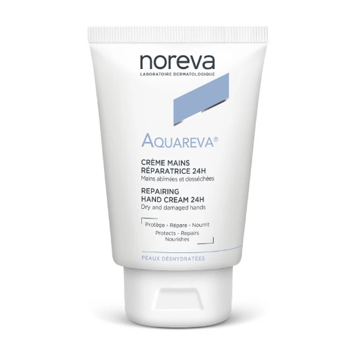 noreva AQUAREVA REPAIRING HAND CREAM 24H 50ml نوريفا اكواريف كريم اصلاح اليد ل24 ساعة 250 مل