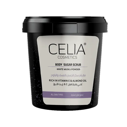 CELIA BOY SUGAR SCRUB WJITE MUSK & POWDER 600 g